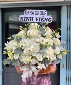 Giỏ hoa chia buồn - SSGHTL22