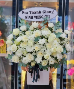 Giỏ hoa viếng - SSGHTL5