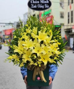 Giỏ hoa viếng đám tang- SSGHTL7