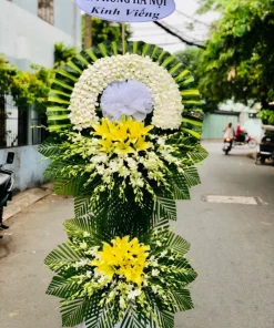 Vòng hoa chia buồn tang lễ - SSHTL54