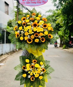 Lẵng Hoa Khai Trương hiện đại SSKHKT116