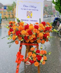 Lẵng Hoa Khai Trương hiện đại SSKHKT115