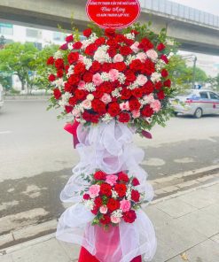 Lẵng Hoa Khai Trương hiện đại SSKHKT102