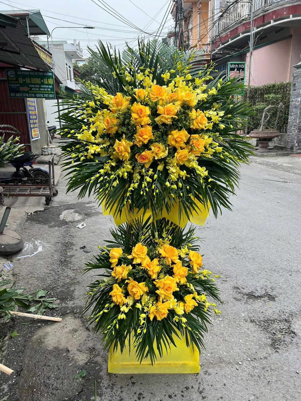 Kệ Hoa Viếng Tang Đẹp - SSHTL166