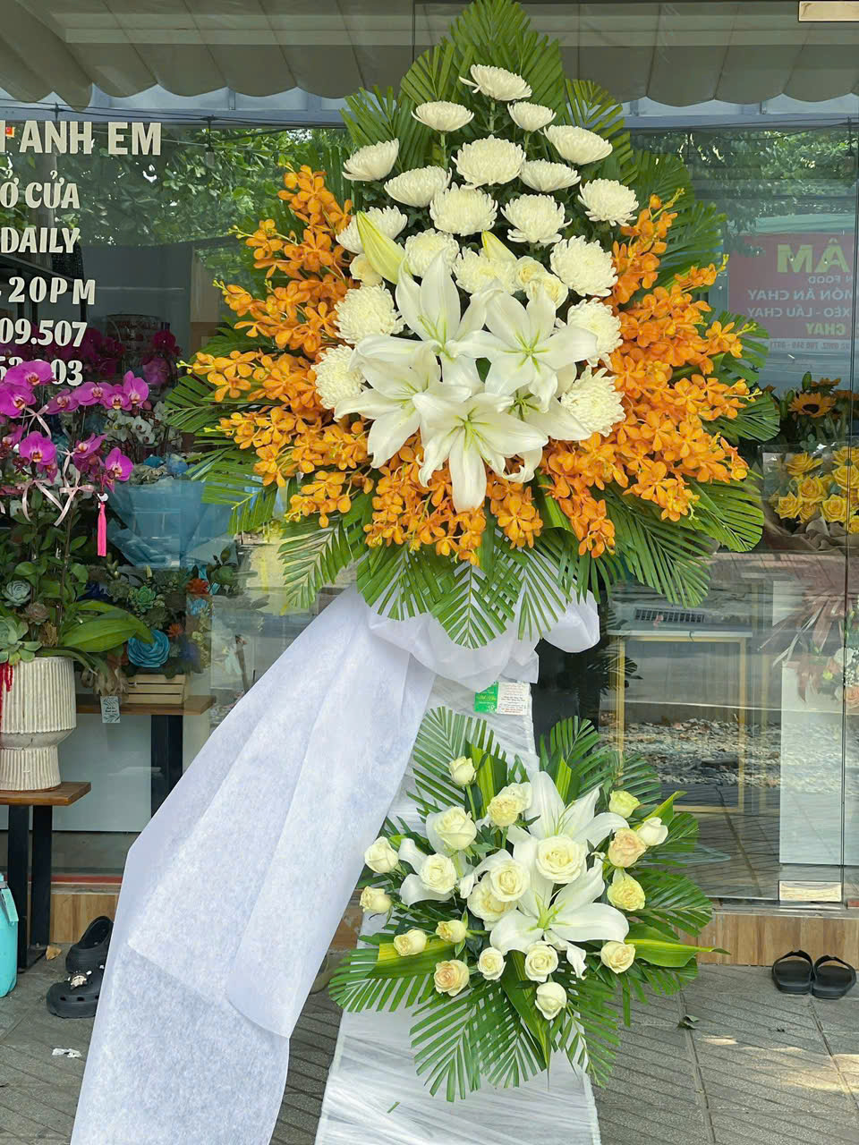 Kệ Hoa Viếng Tang Đẹp - SSHTL169